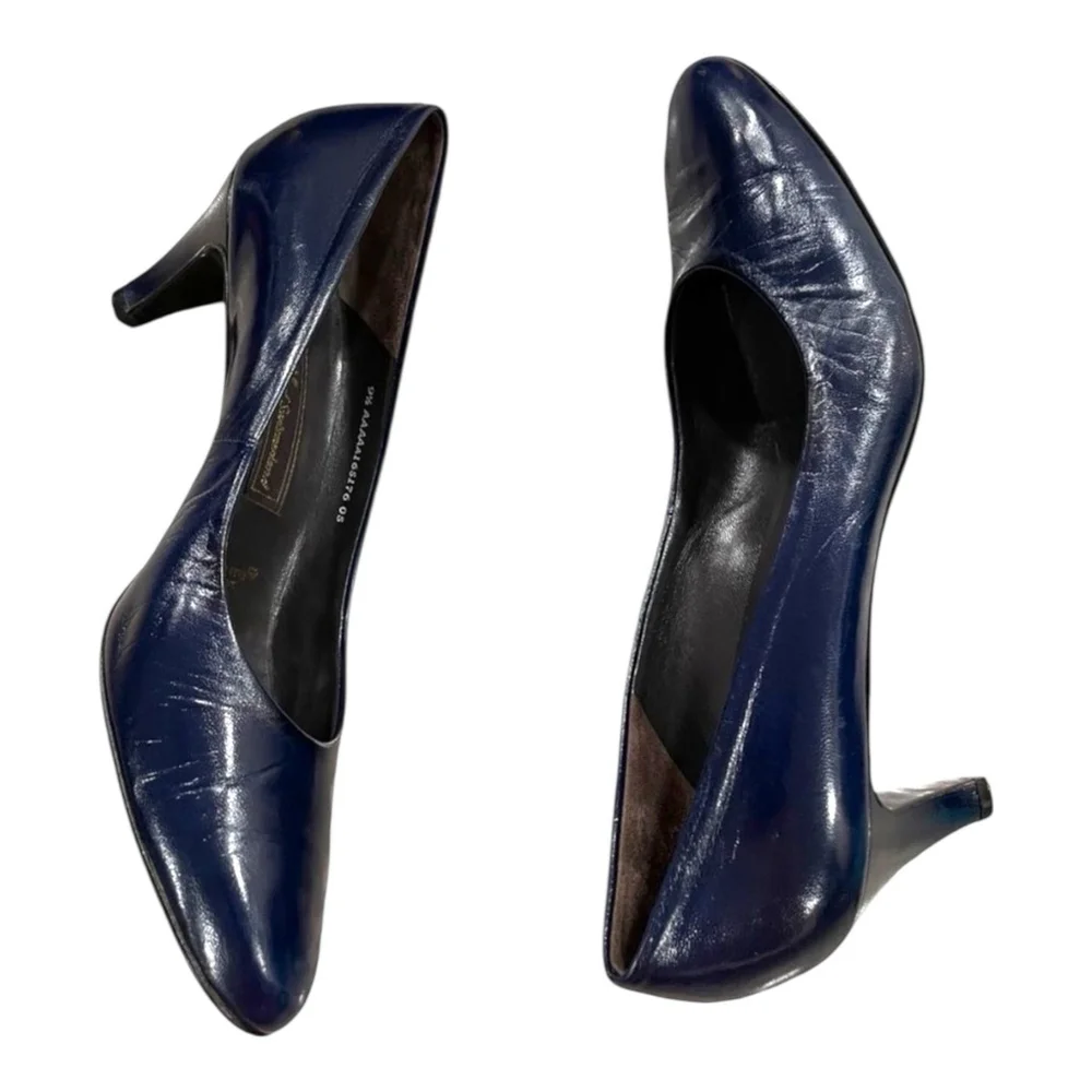 Bally of Switzerland Womens 9.5 AAAA Vicky II Pumps Leather S 6092 Ponte Shank